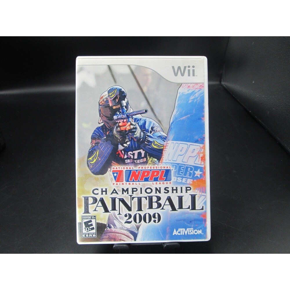 NPPL Championship Paintball 2009 - Nintendo Wii Game CIB